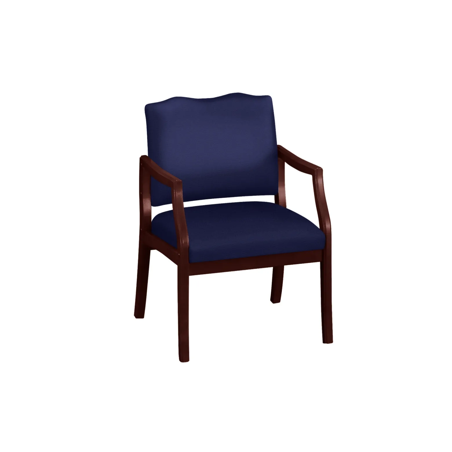 Spencer Arm Chair in Solid Fabric