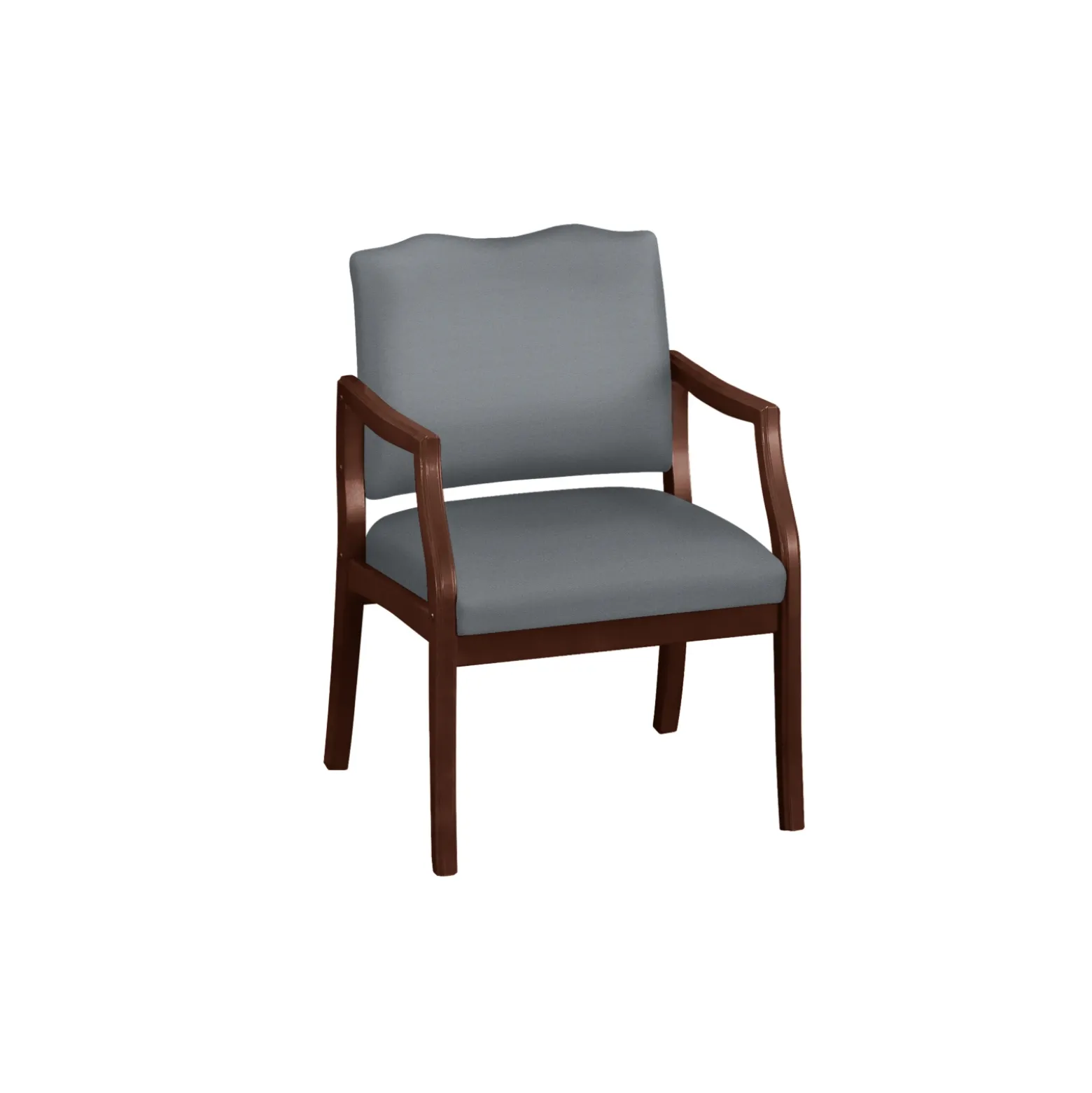 Spencer Arm Chair in Solid Fabric