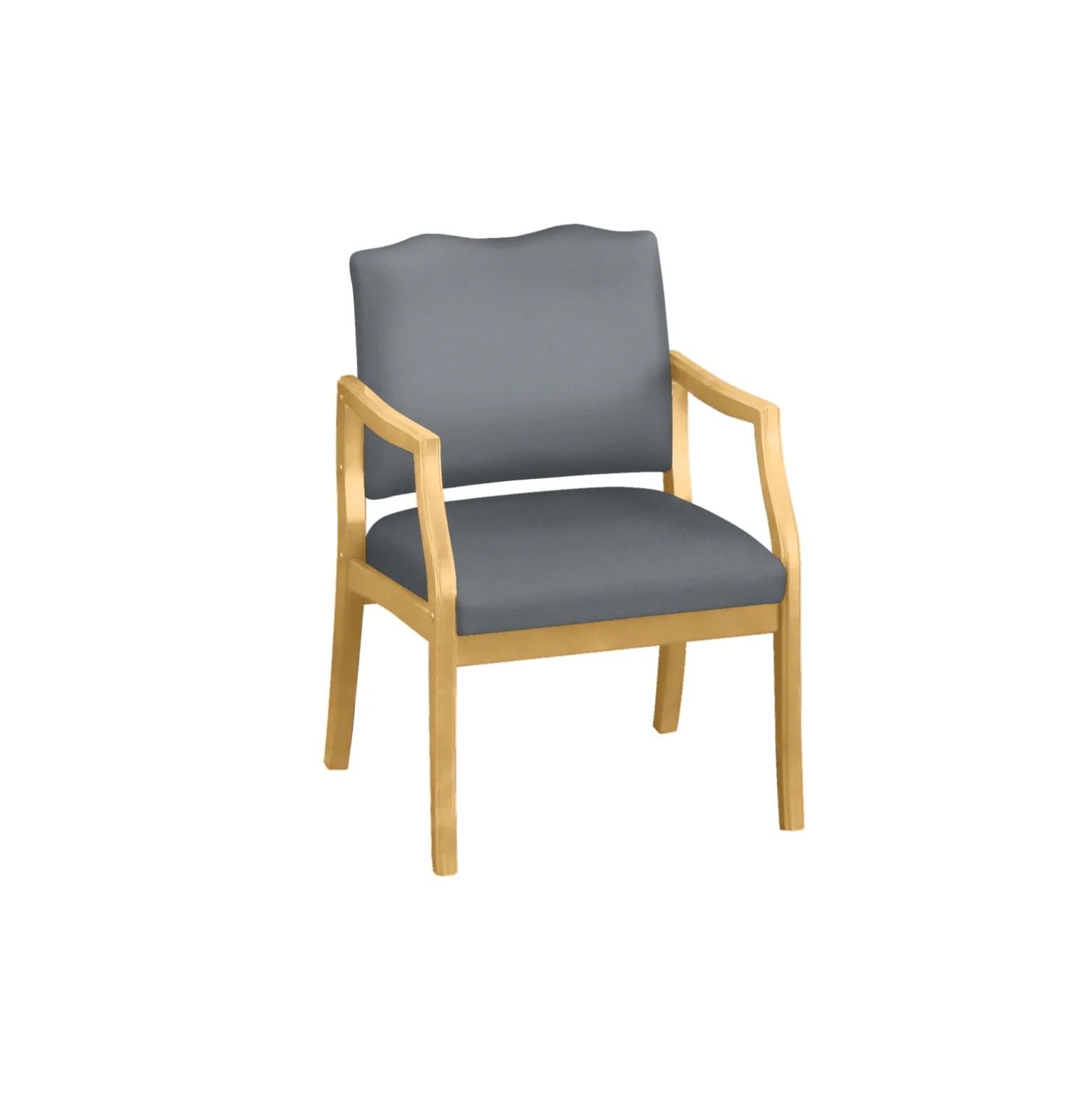 Spencer Arm Chair in Solid Fabric