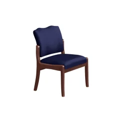 Spencer Side Chair in Solid Fabric