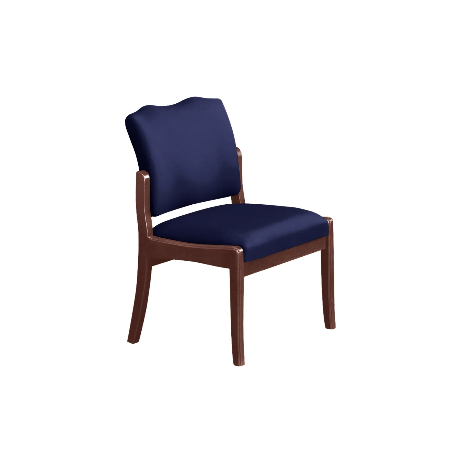Spencer Side Chair in Solid Fabric