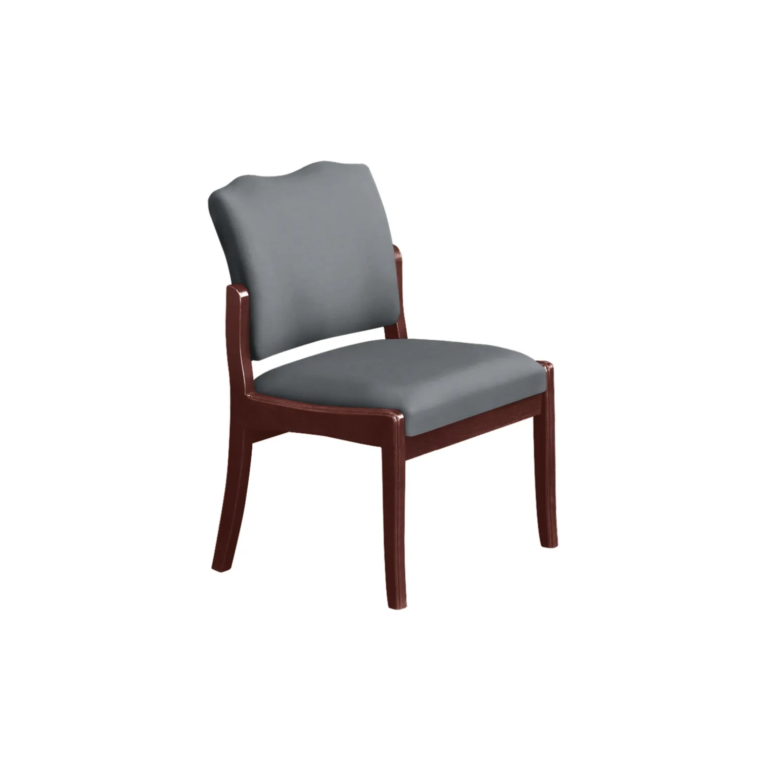Spencer Side Chair in Solid Fabric