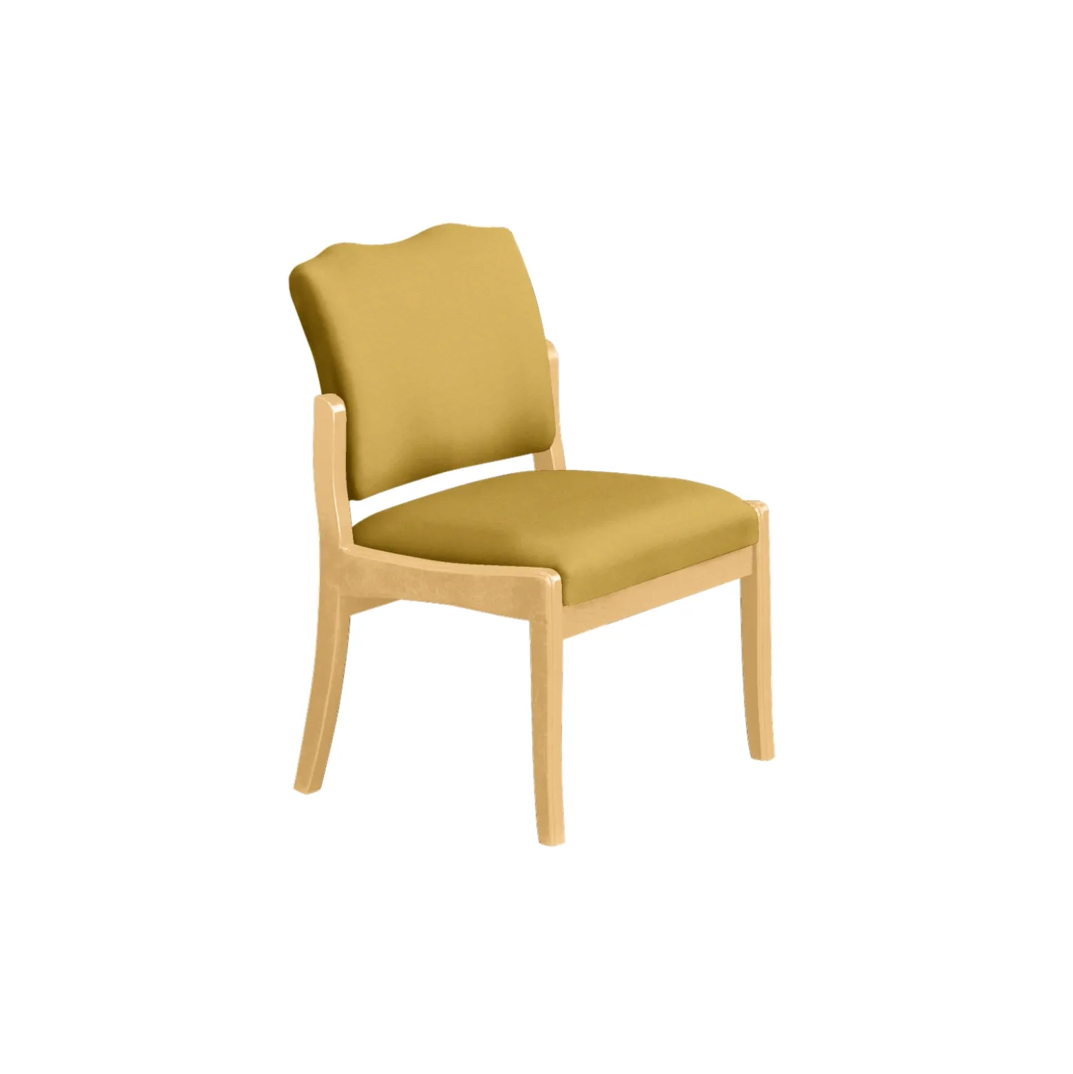 Spencer Side Chair in Solid Fabric