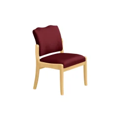 Spencer Side Chair in Solid Fabric
