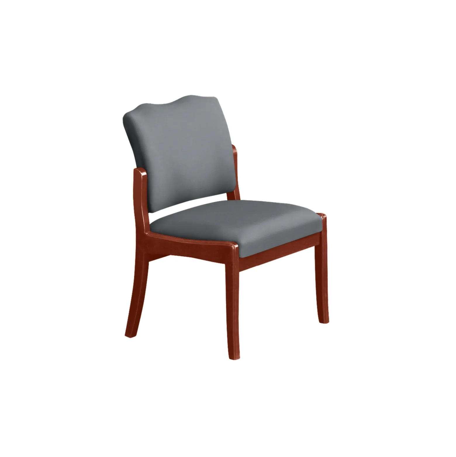 Spencer Side Chair in Solid Fabric