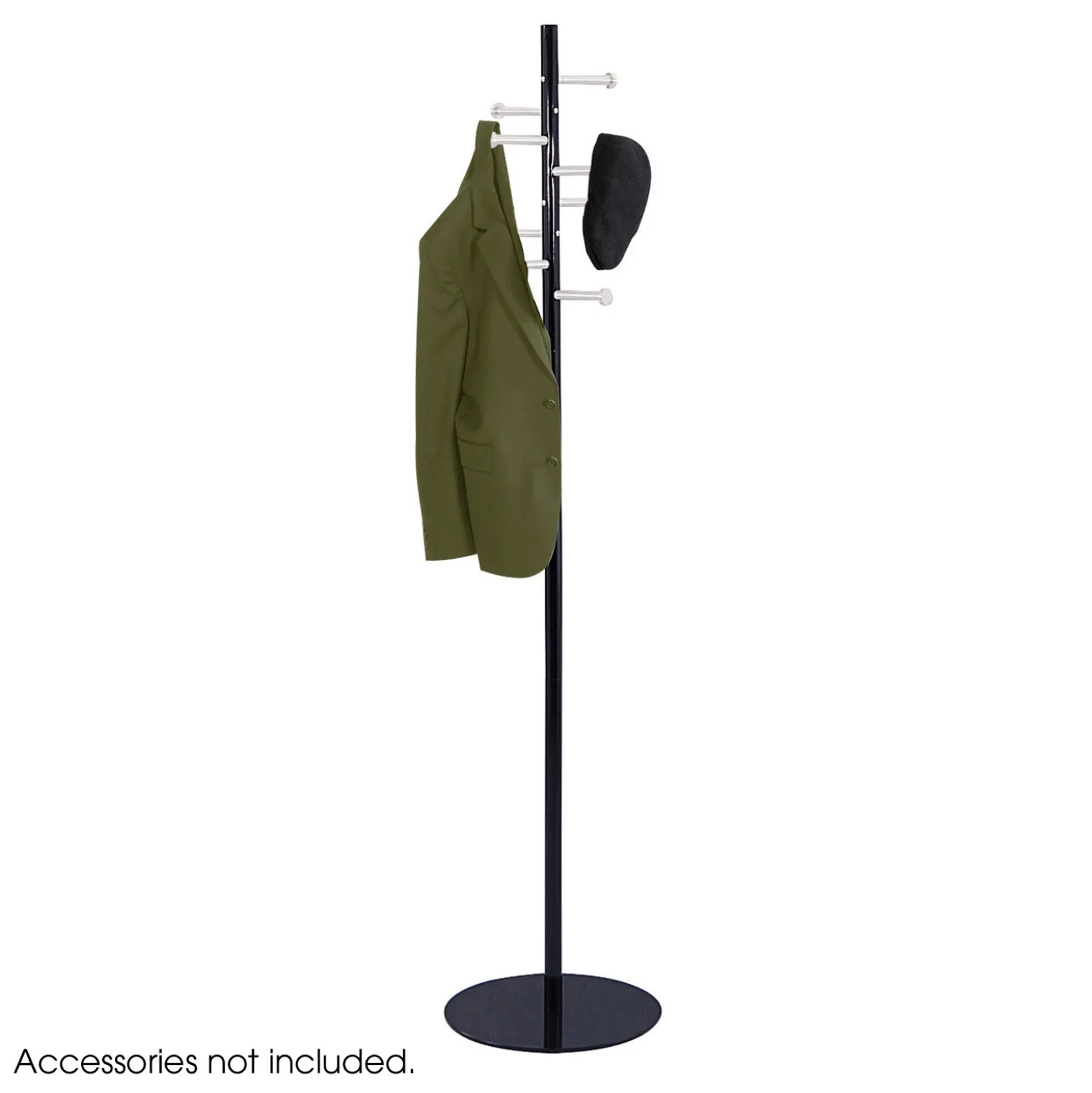 Spiral Nail Head Coat Rack