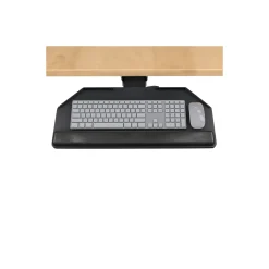 Spring Assisted Articulating Arm With Keyboard Tray