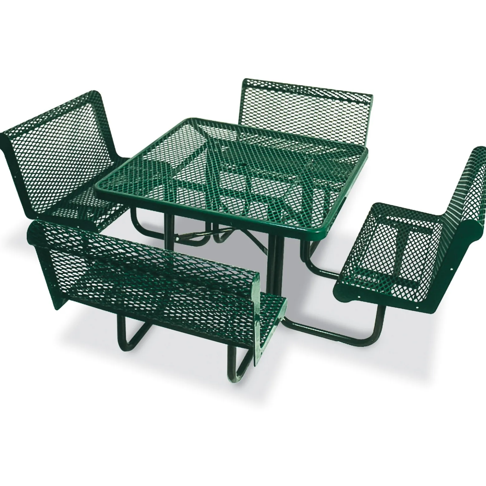 Square Perforated Outdoor Table - 46"
