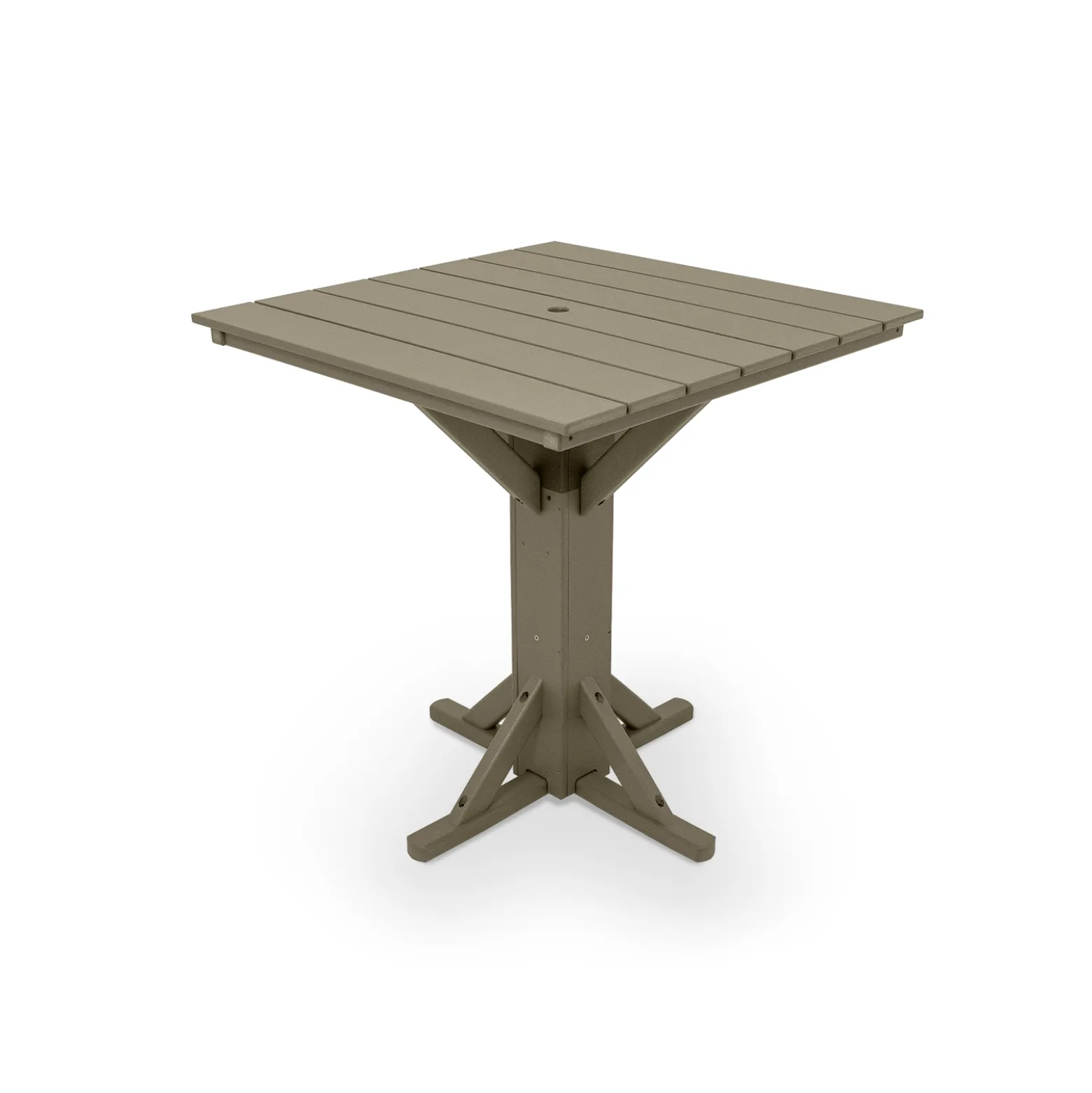 Square Unframed Bar-Height Table - 40"D