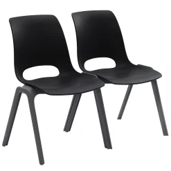 Stackorz Armless Plastic Stacking Chair
