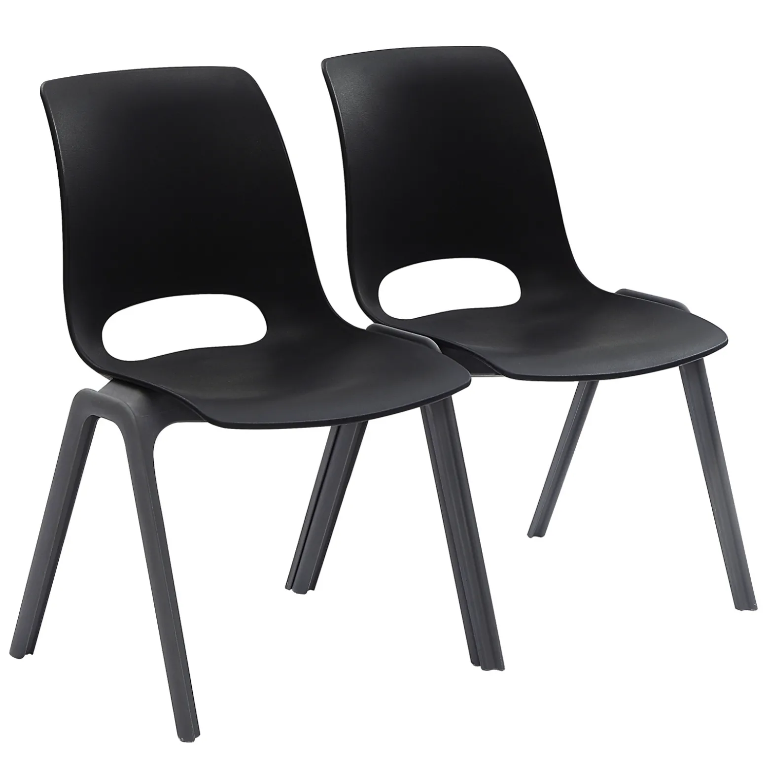 Stackorz Armless Plastic Stacking Chair