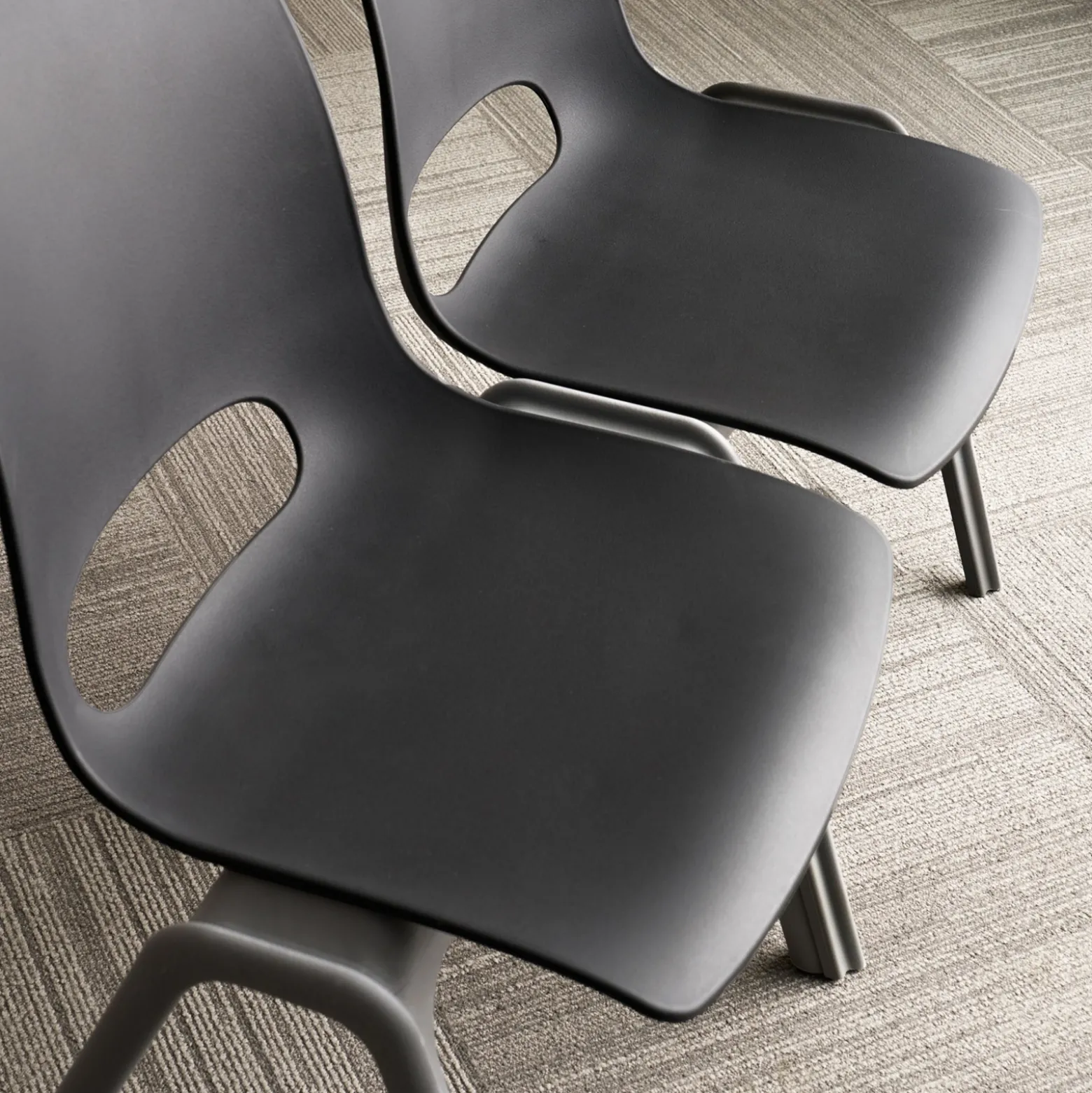 Stackorz Armless Plastic Stacking Chair