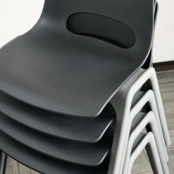Stackorz Armless Plastic Stacking Chair