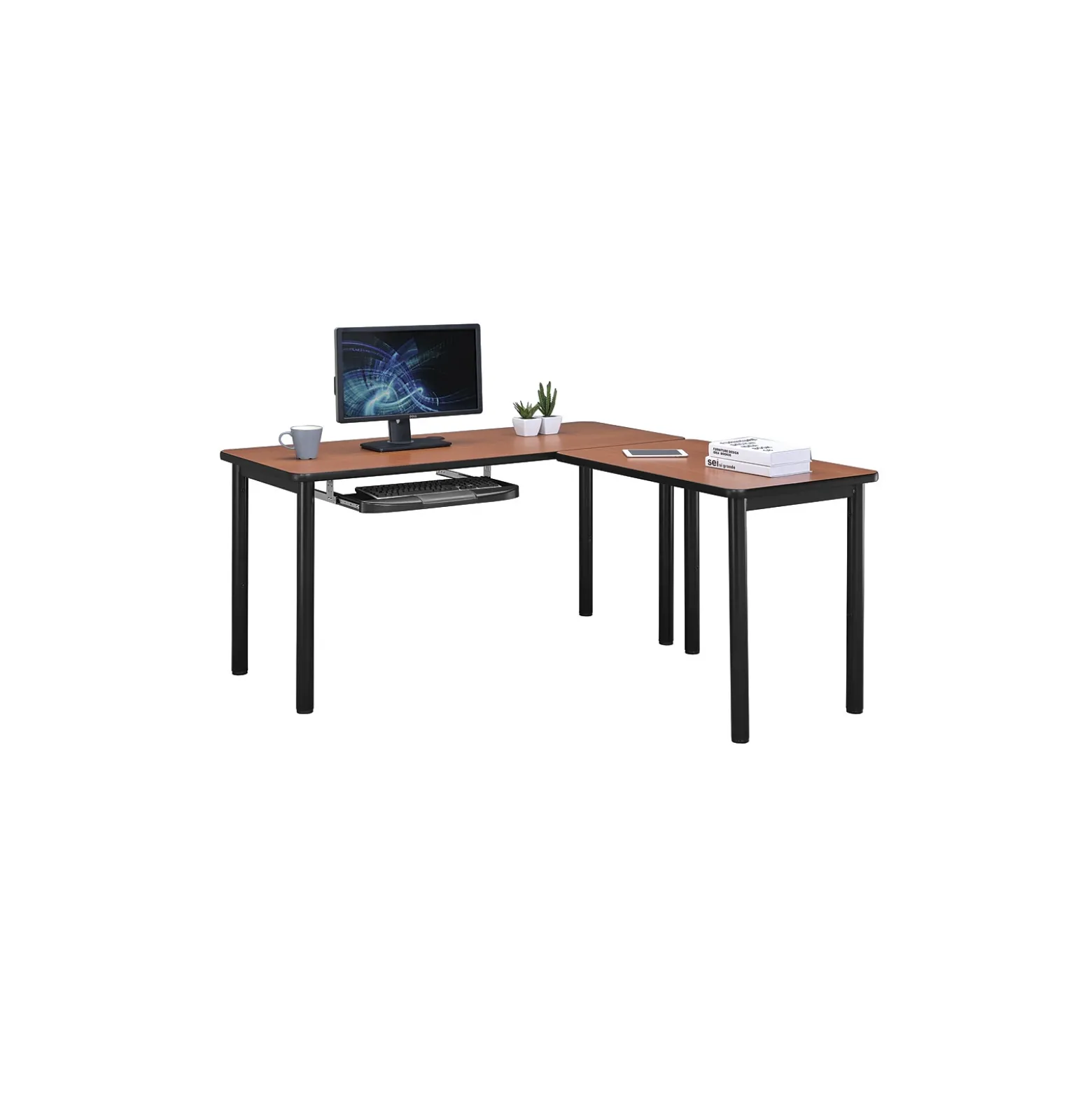 Stahl L-Shaped Desk - 60"W x 60"D
