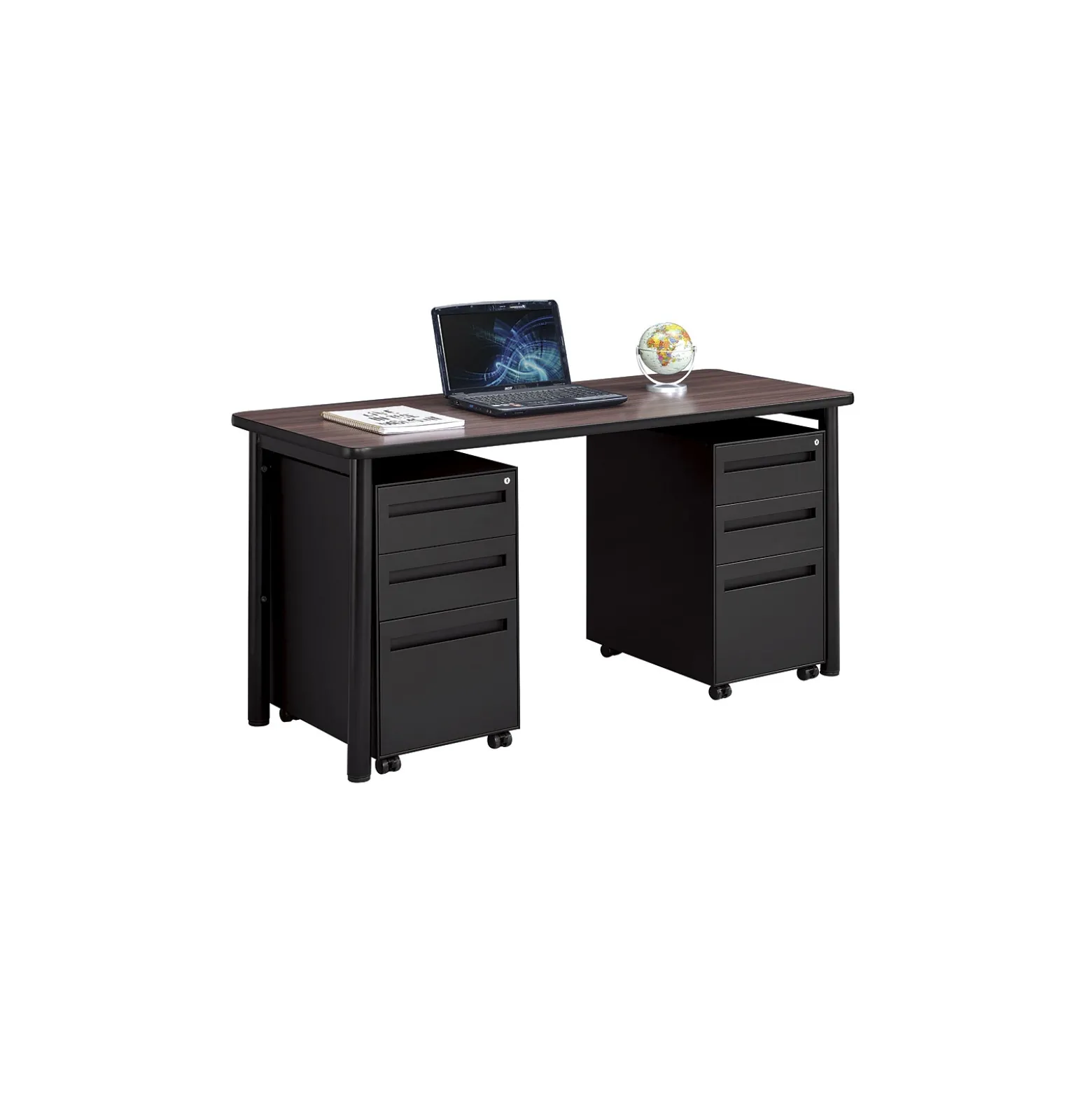 Stahl Three Drawer Mobile Pedestal