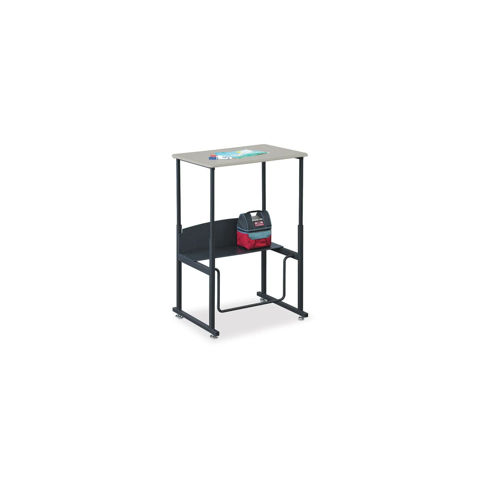 Standing School Desk - Adjustable Height - 36"x24"