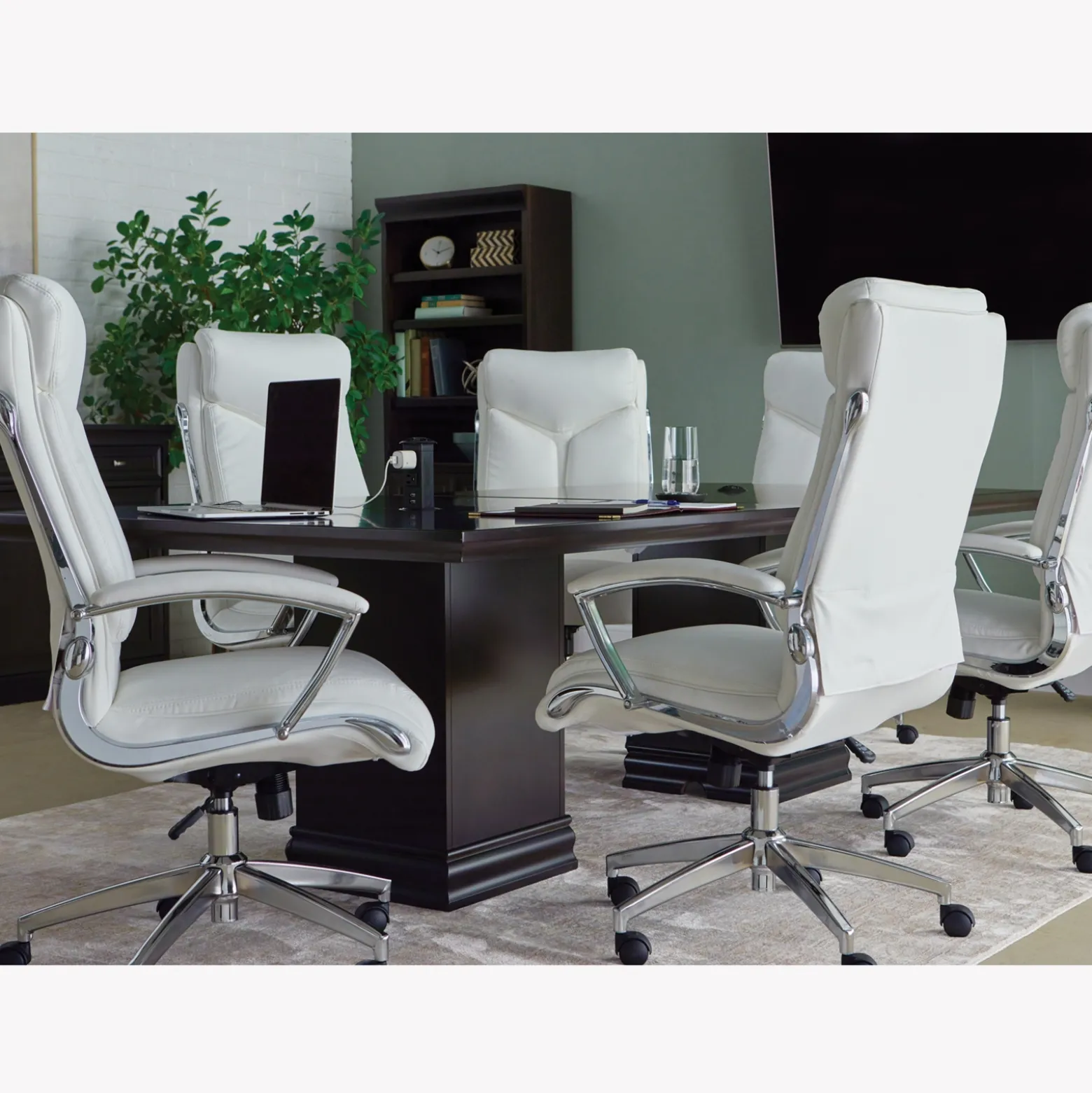 Statesman 8' Conference Table - 96"W x 48"D