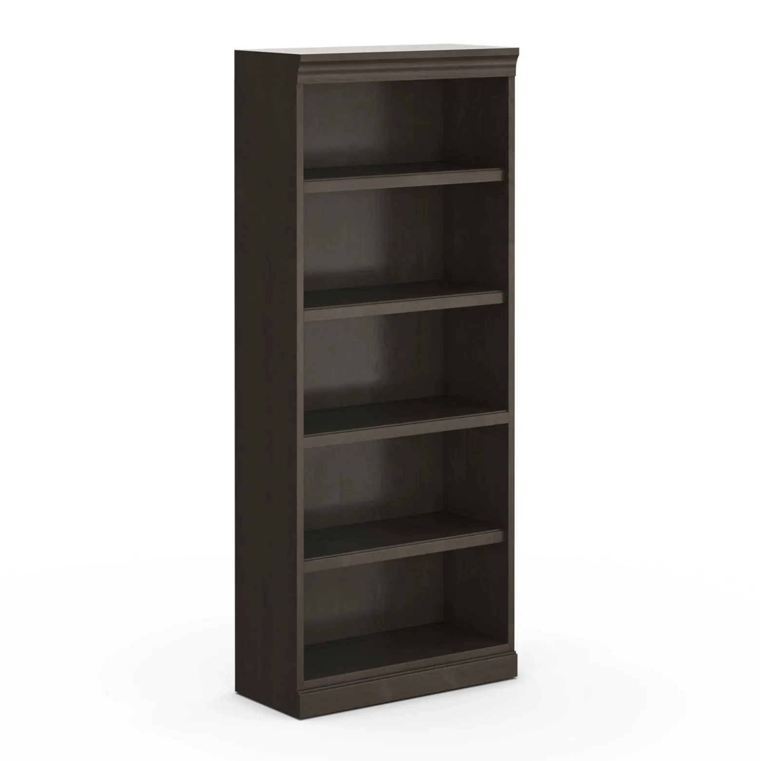 Statesman 5 Shelf Bookcase - 30"W x 12"D x 72"H