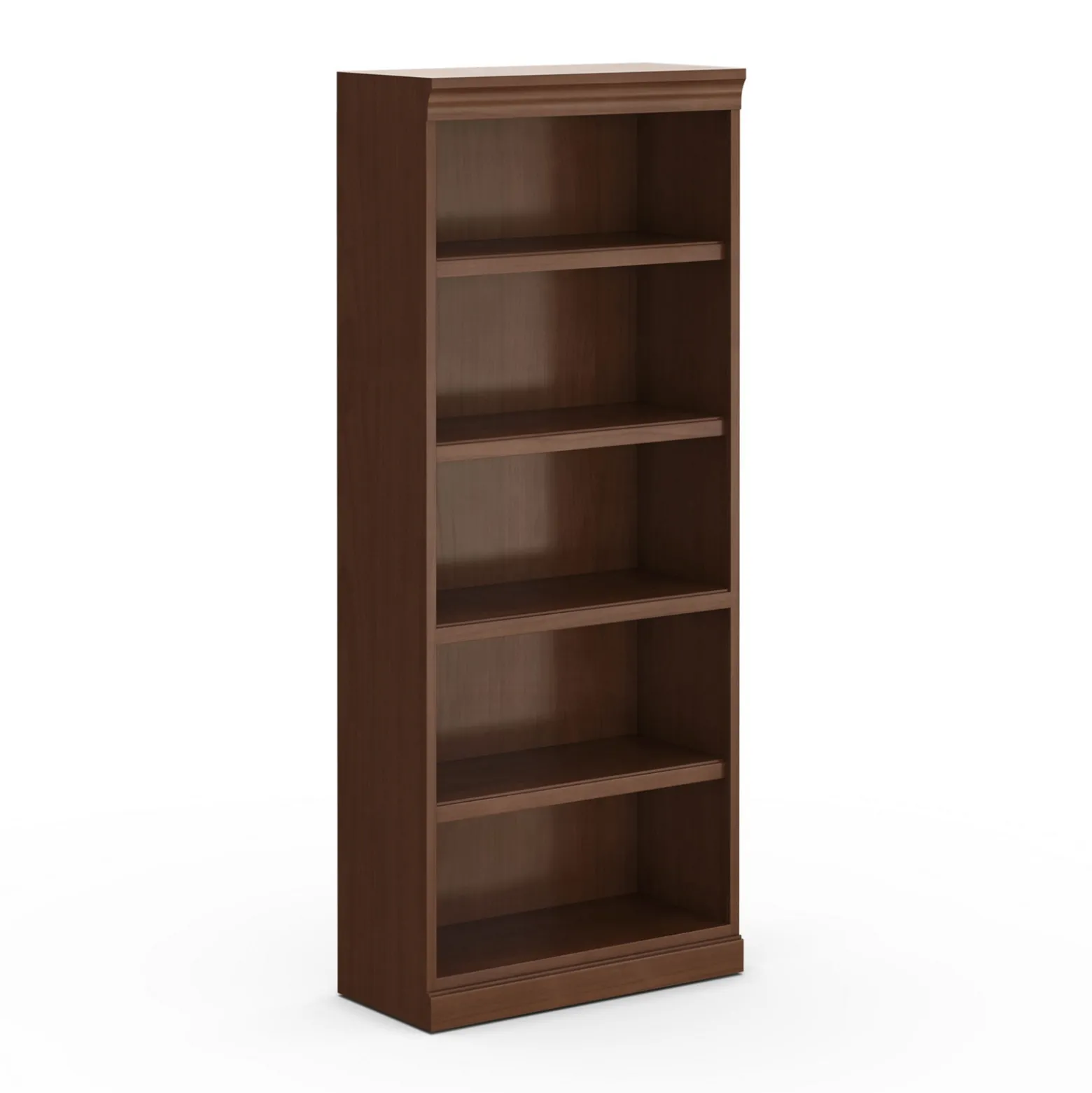 Statesman 5 Shelf Bookcase - 30"W x 12"D x 72"H