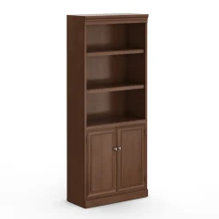 Statesman 5 Shelf Bookcase with Doors - 30