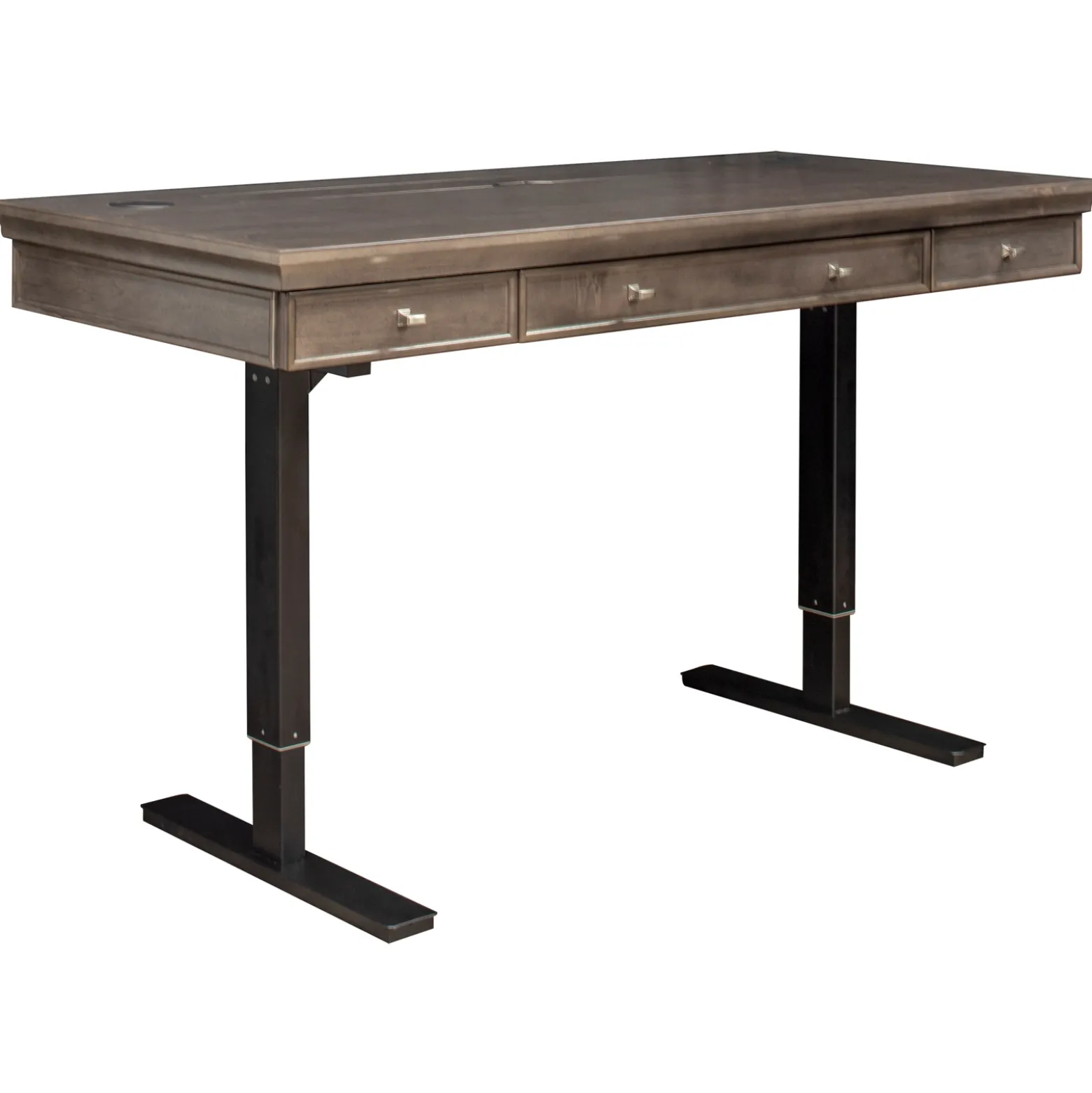 Statesman Adjustable Height Sit-Stand Desk - 60"W