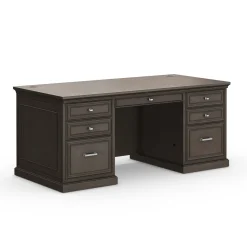 Statesman Double Pedestal Executive Desk - 68