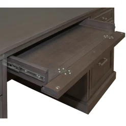 Statesman Double Pedestal Executive Desk - 68"W