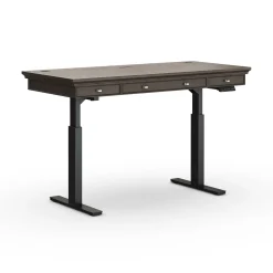 Statesman Height Adjustable Desk - 60"W x 28"D