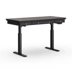 Statesman Height Adjustable Desk - 60"W x 28"D