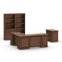 Statesman L Shaped Desk W/ Right Return Set