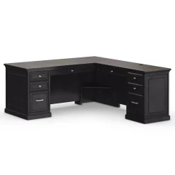 Statesman L-Shaped Executive Desk with Right Return - 69"W x 76"D