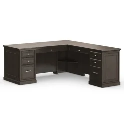 Statesman L-Shaped Executive Desk with Right Return - 69