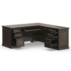 Statesman L-Shaped Executive Desk with Right Return - 69