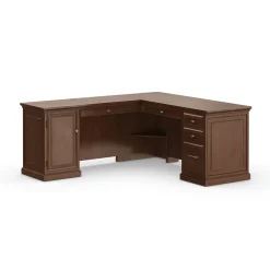 Statesman L-Shaped Executive Desk with Left Return - 65
