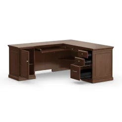 Statesman L-Shaped Executive Desk with Left Return - 65