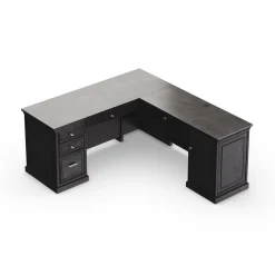 Statesman L-Shaped Executive Desk with Right Return - 65