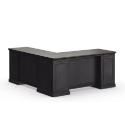 Statesman L-Shaped Executive Desk with Right Return - 65