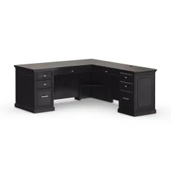 Statesman L-Shaped Executive Desk with Left Return - 69"W x 76"D