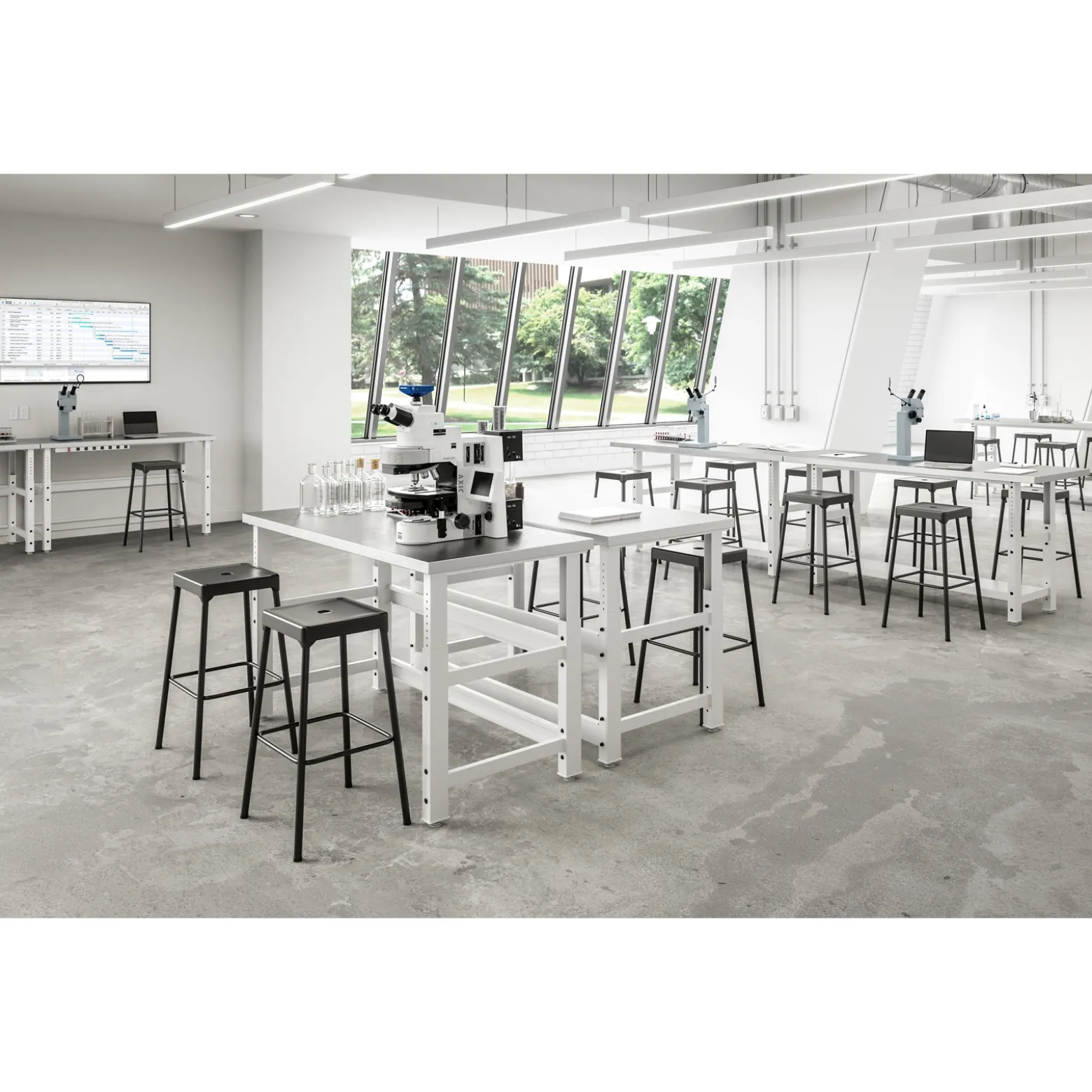 Steel Counter Stool