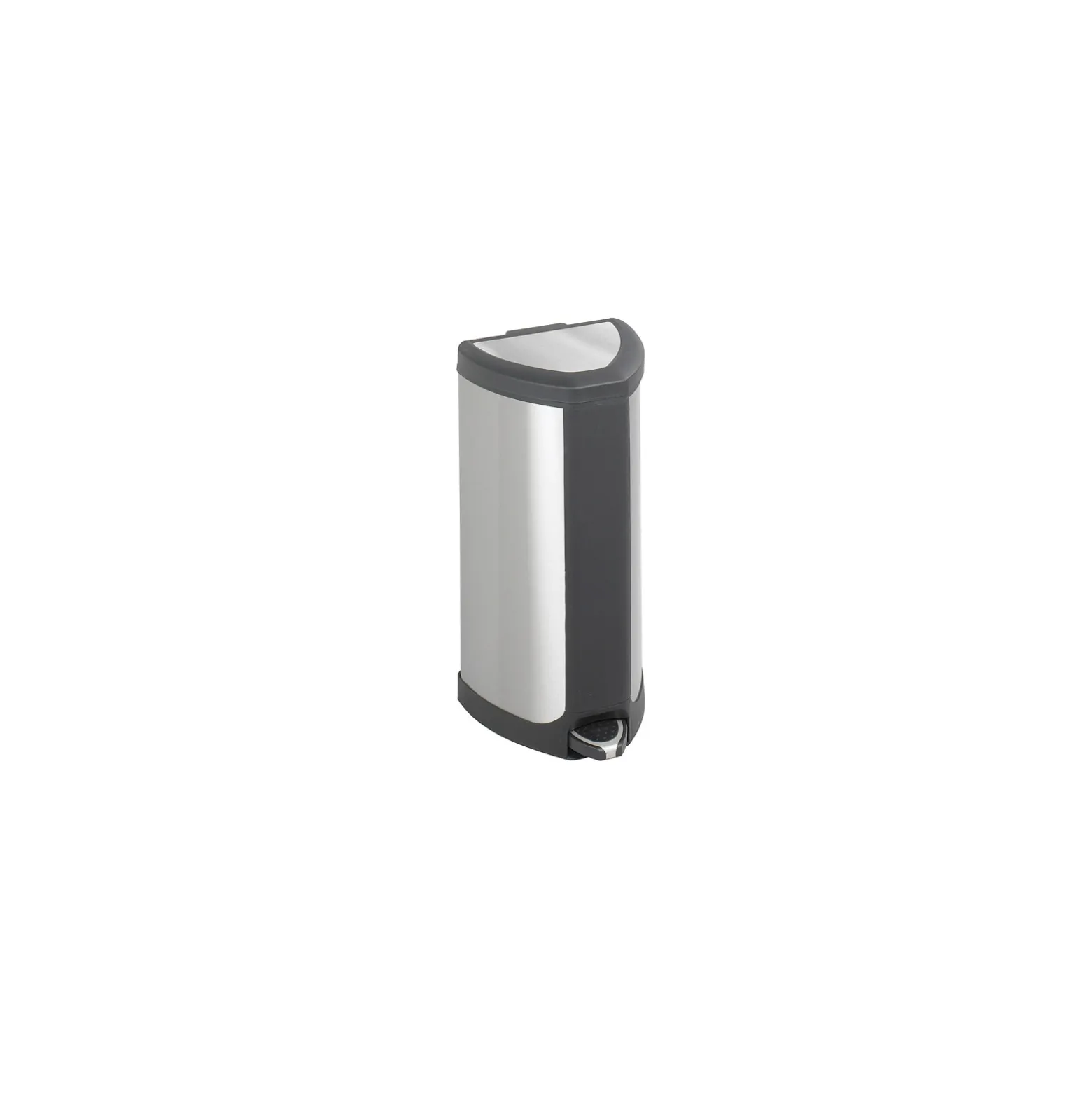Step-on Stainless Steel Four Gallon Waste Receptacle