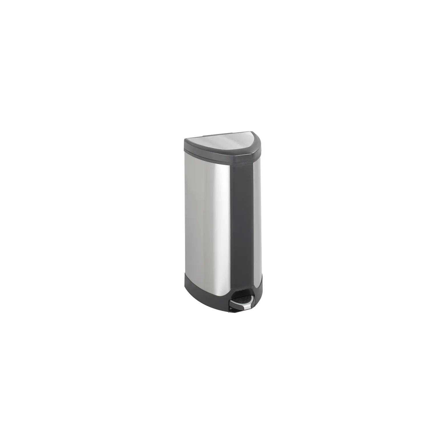 Step-On Stainless Steel Ten Gallon Waste Receptacle
