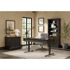 Stockton Adjustable-Height Standing Desk – 60”W x 28”D