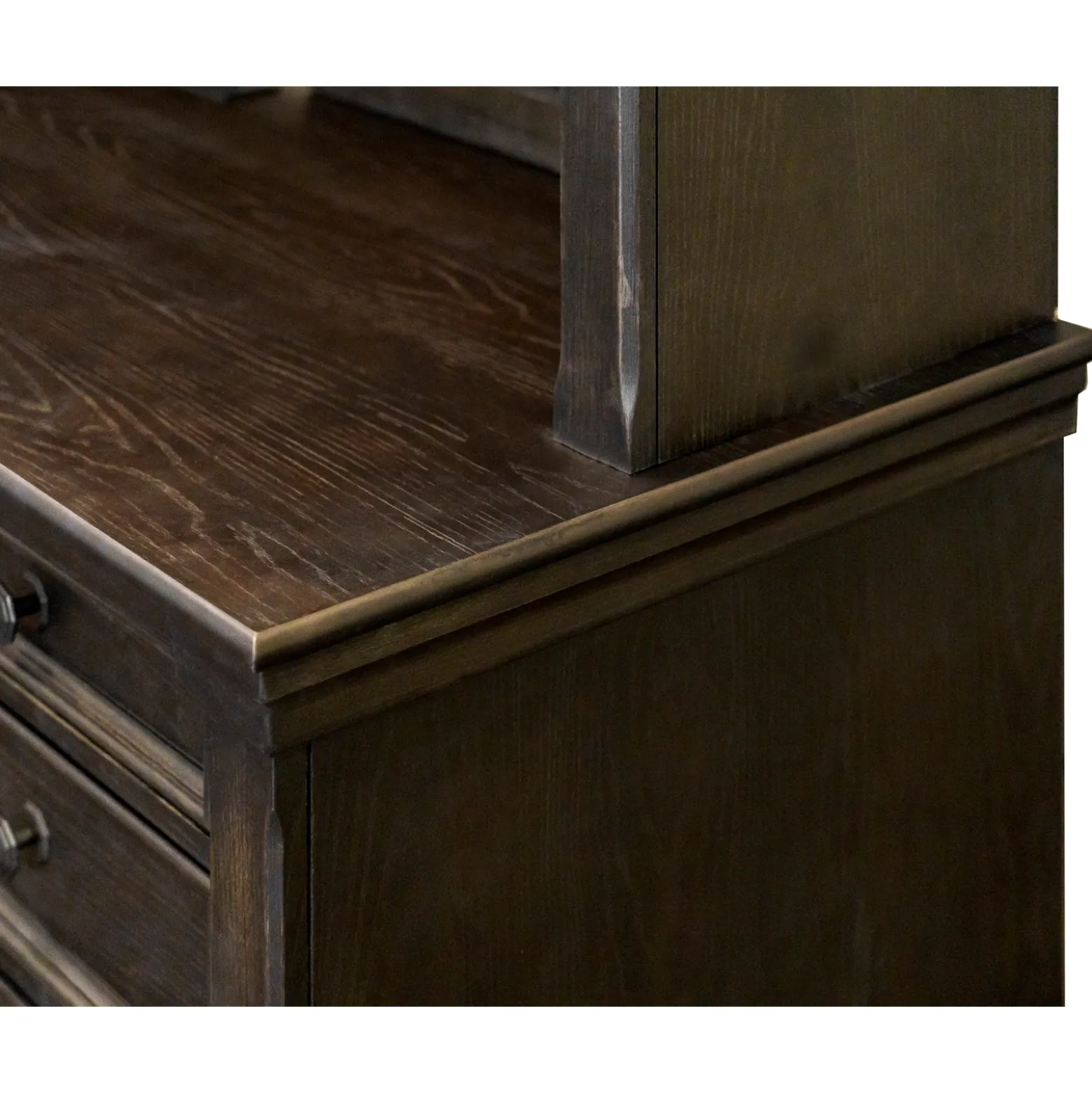 Stockton Credenza w/ Hutch – 66"W x 78”H