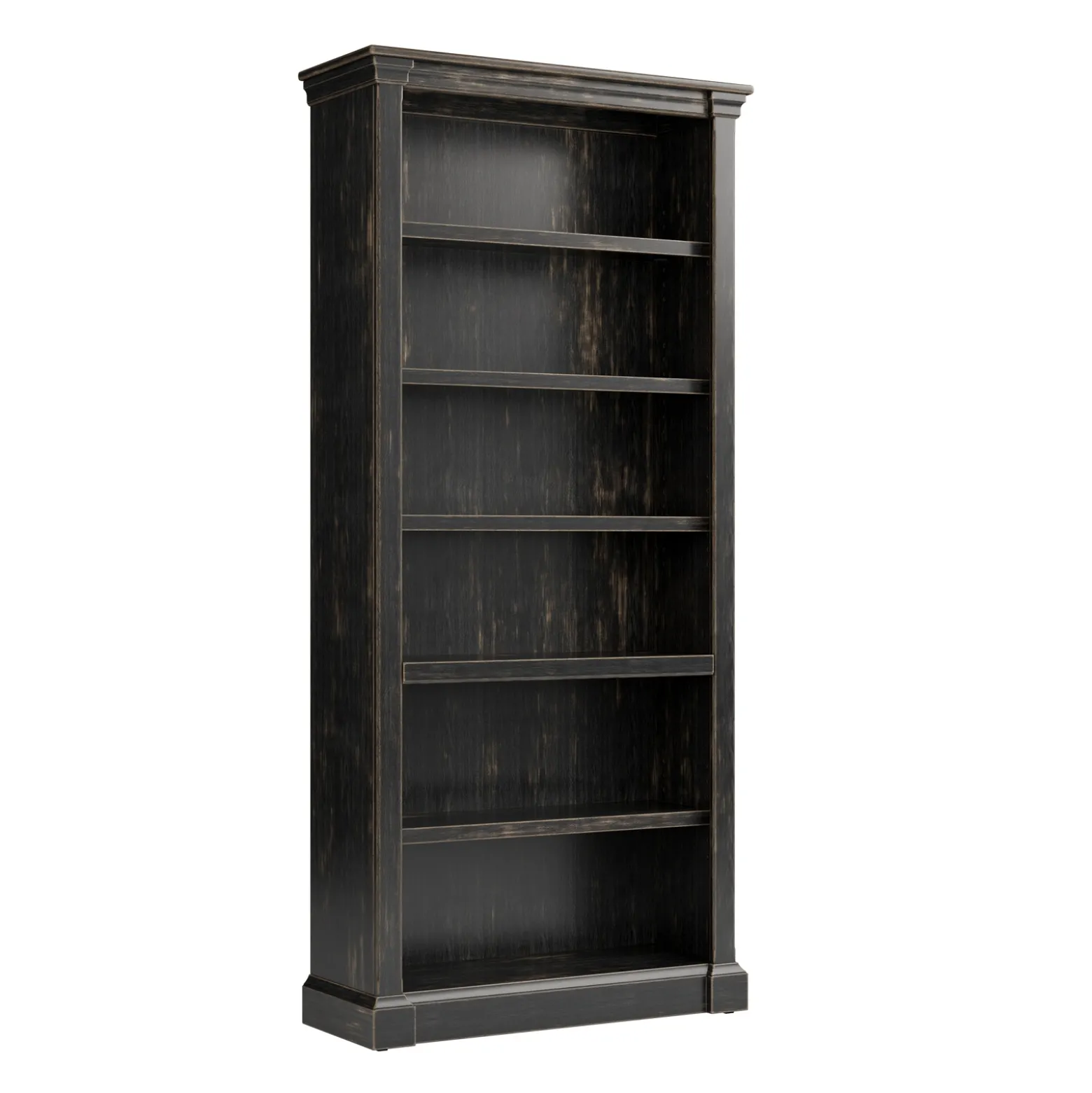 Stockton 5-Shelf Open Bookcase – 36"W x 78”H