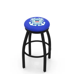 Stool with Vinyl Military Logo - 25