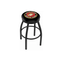 Stool with Vinyl Military Logo - 30