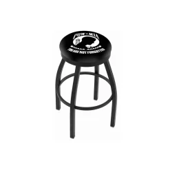 Stool with Vinyl Military Logo - 30