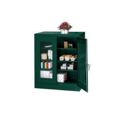 Storage Cabinet with Plexiglas Doors - 36"W x 18"D x 42"H