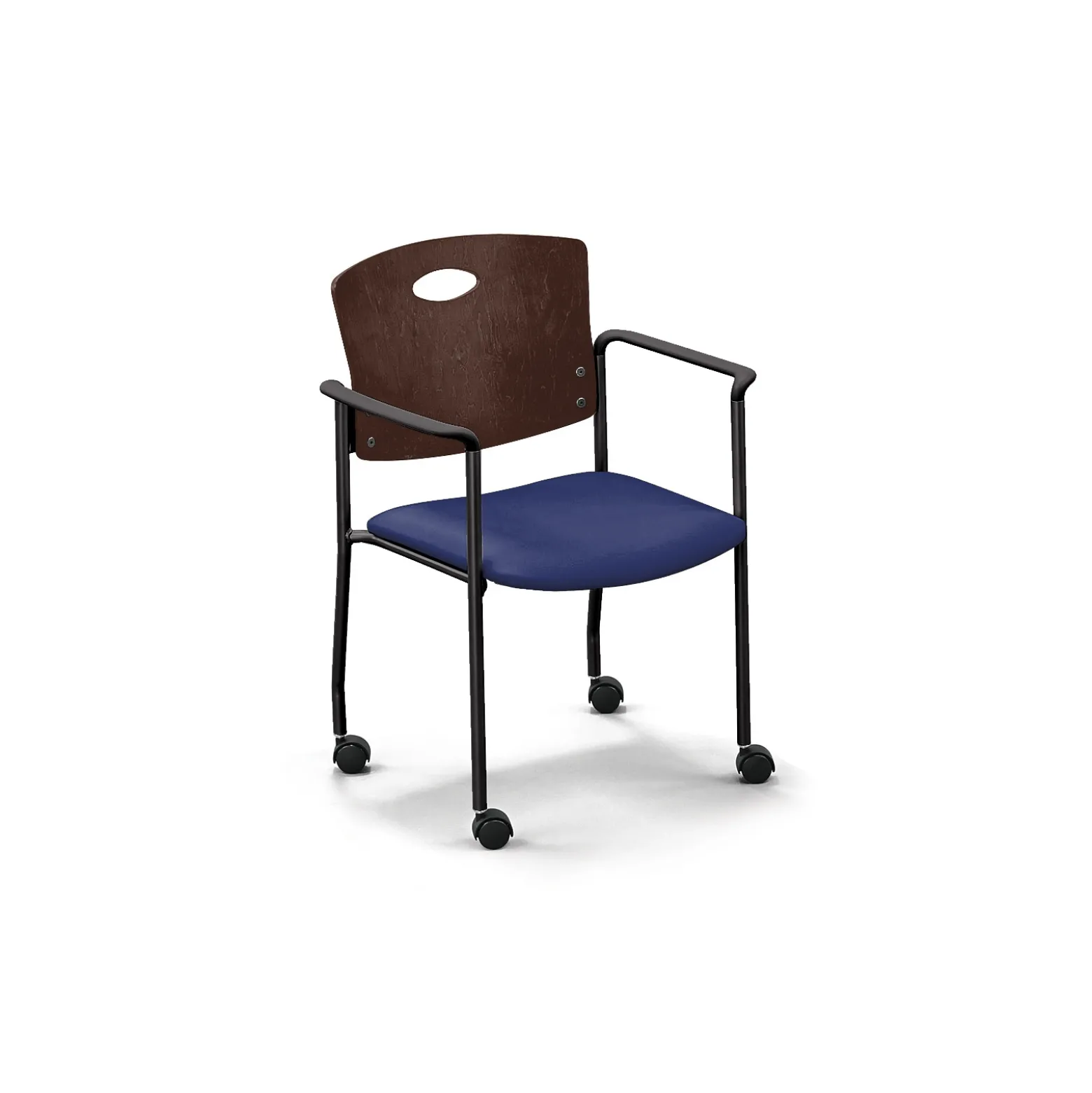 Strata Standard Chair with Arms and Casters
