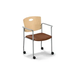 Strata Standard Chair with Arms and Casters